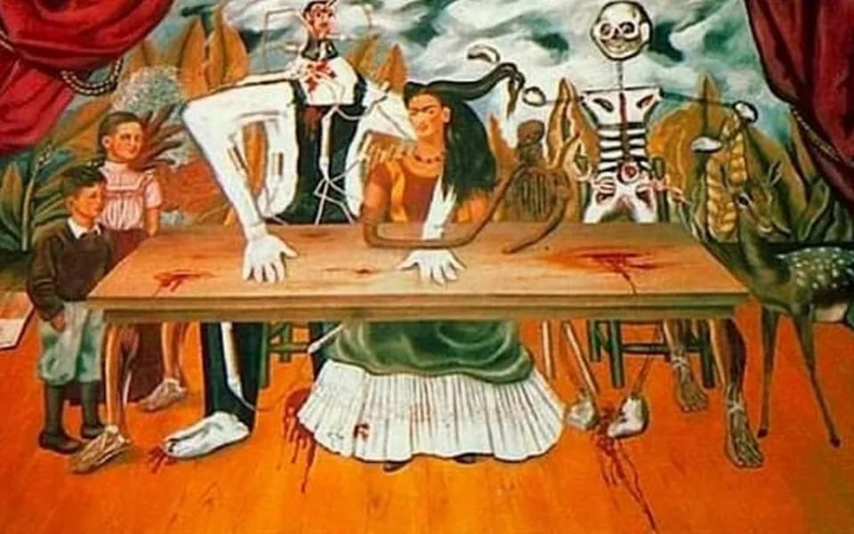 "Стол раненных"  - “La Mesa Herida” (1940)