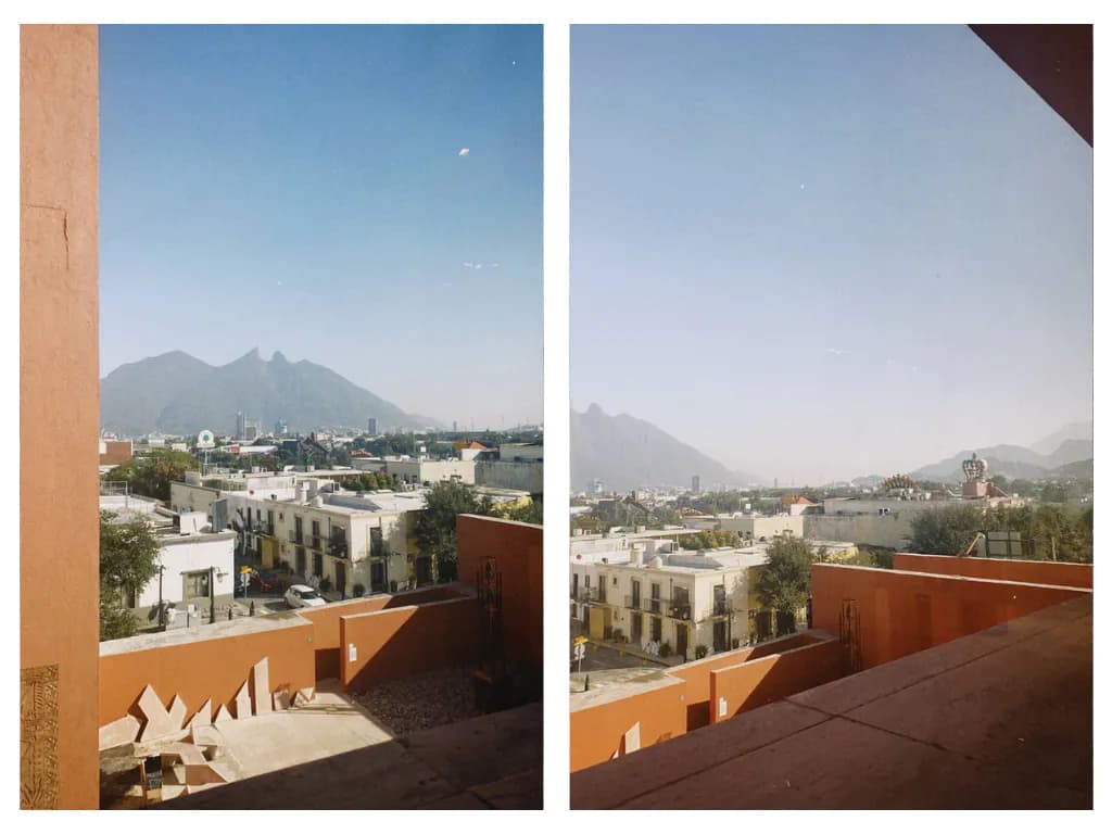 By the way, this mountain is called Cerro de la Silla - "The Saddle".