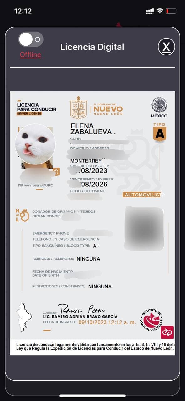 Вёрстка лицензии уехала по своим делам